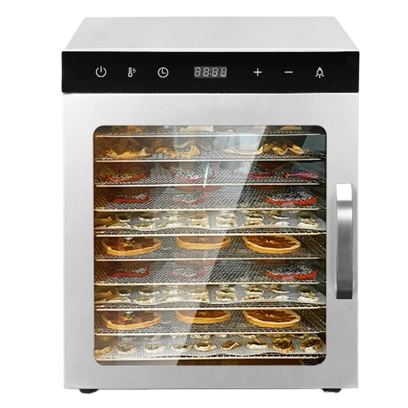 Фабричный производитель 10 слоев из нержавеющей стали бытовой пищевой Дегидратор для сушки фруктов