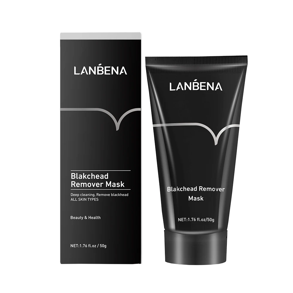 LANBENA черная маска для удаления черных точек носа ухода за лицом грязь лечения акне пор полоска кожей контроль над маслом