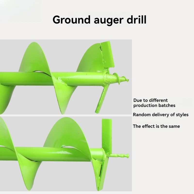 Big Tree Wholesale Alloy Garden Earth Digging Holes Ice Auger Earth Auger Drill Bits Power Tool Accessories Spare Parts