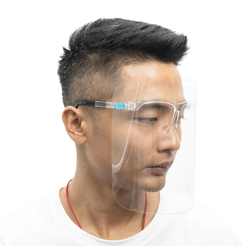 Wholesale Transparen Full Protective Faceshield Plastic Face