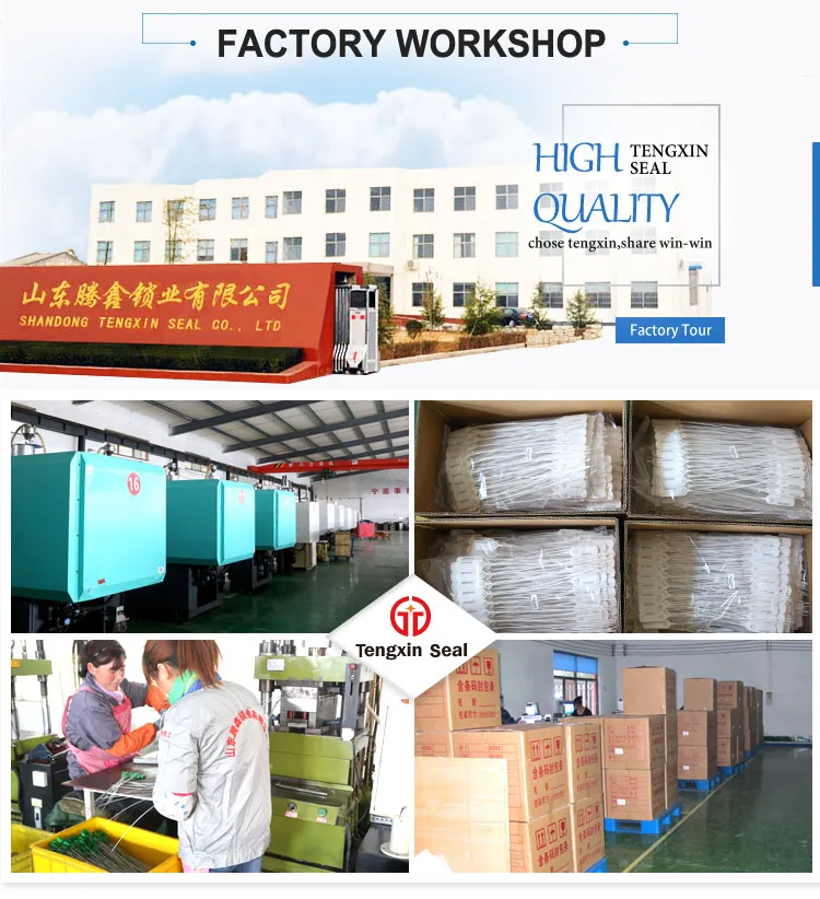 TXPS-208  Plastic Circle Security Seal Plastic Strapping Security Seal Plastic-cargo-seal