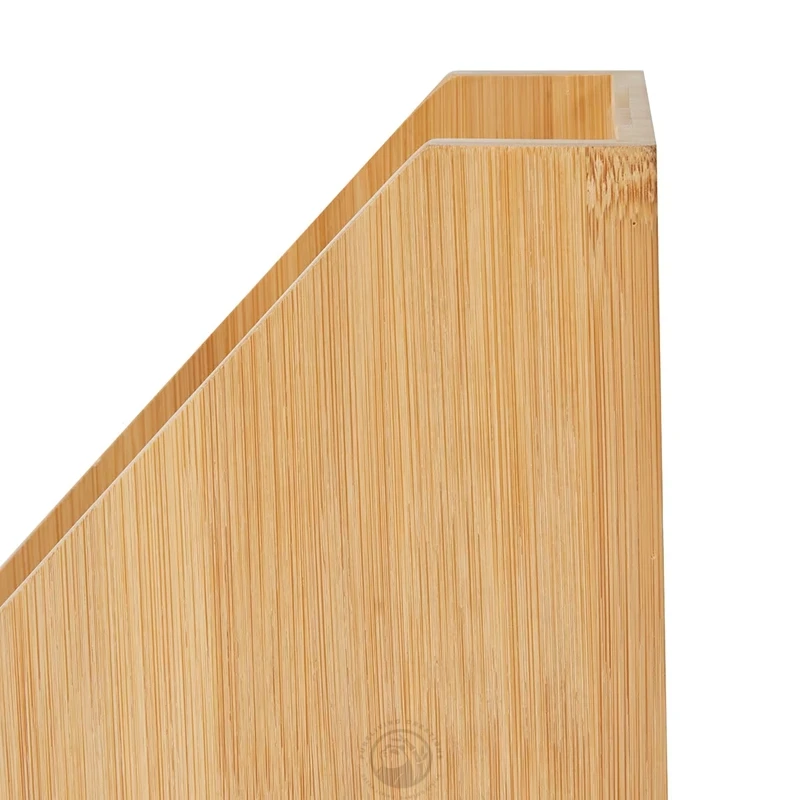 100% Bamboo Premium Quality office desk accessories Magazine File Holders  Magazine Rack