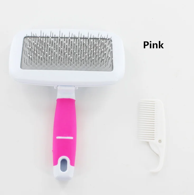 Manufacturers wholesale Candy Pet Comb Dog Grooming Brush Teddy Open Knot Comb Brush Hair