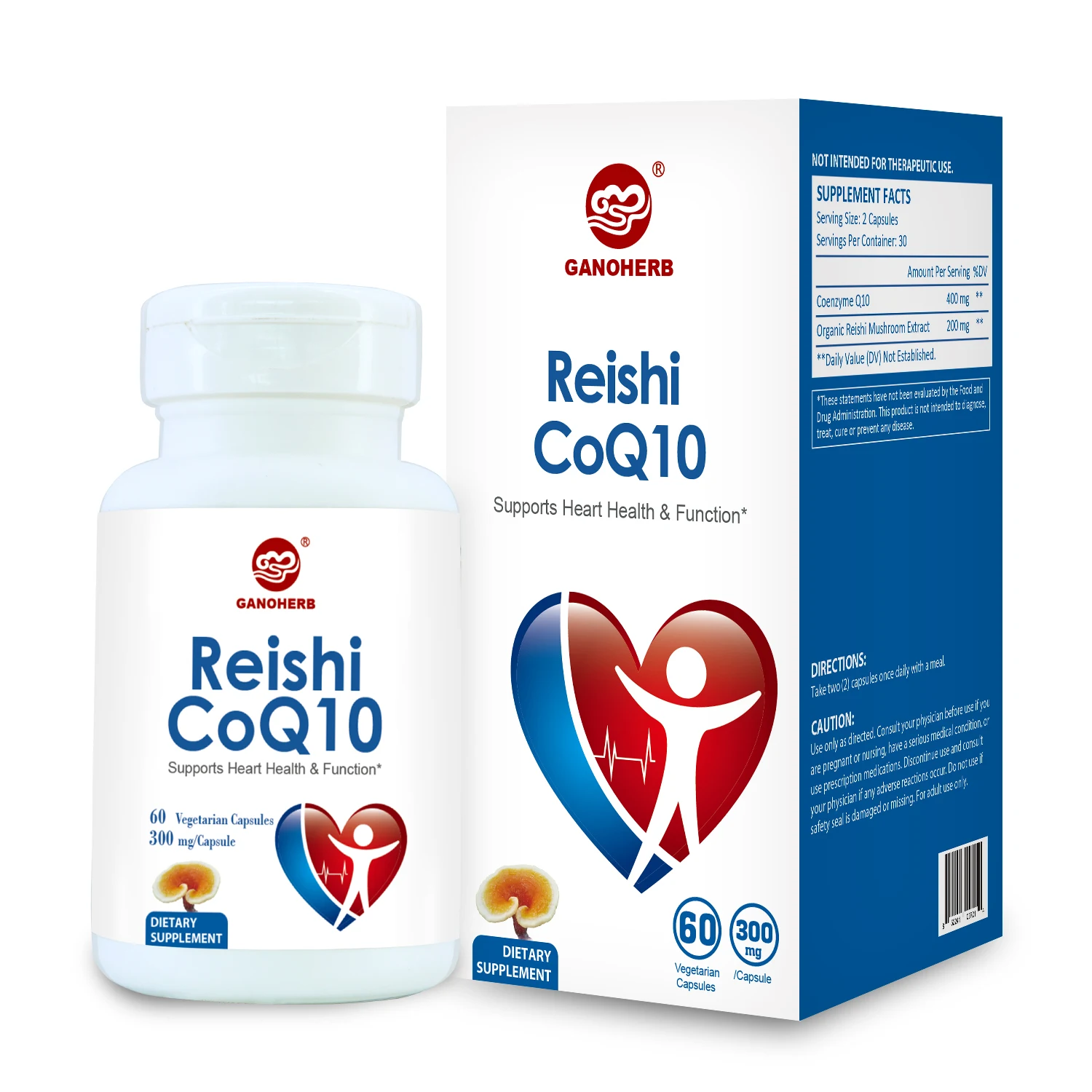  OEM Reishi CoQ10 капсулы продукт для здравоохранения