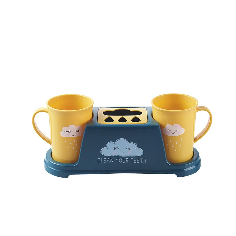 household lovers toothbrush cup bathroom Multifunctional  toothbrush holder