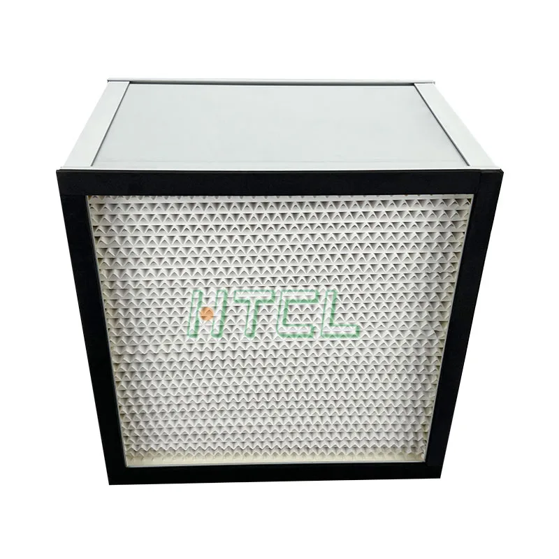 Factory Price High Efficiency Air Filter H13 H14 Deep Pleated Fiberglass Media Separator HEPA Air Filter