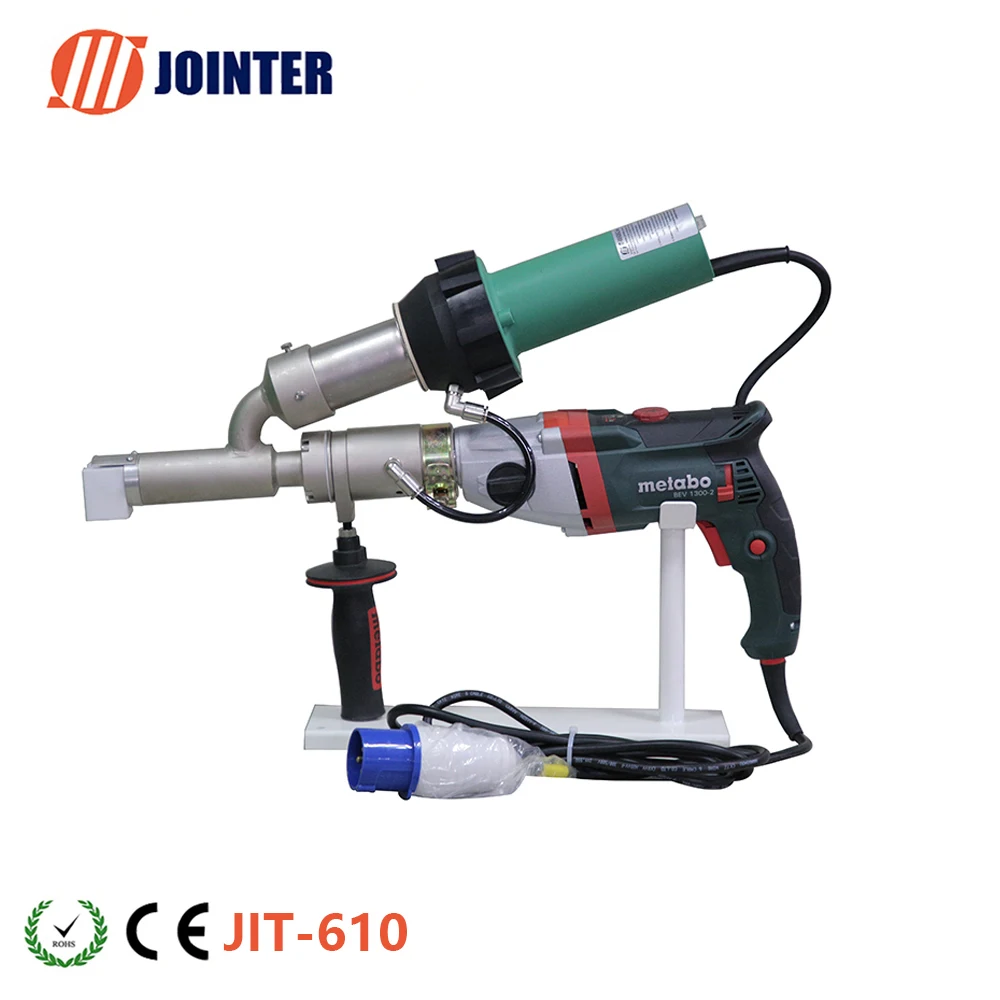 Высококачественное недорогое ручное пластиковое экструзионное оборудование с отличной дрелью для продажи