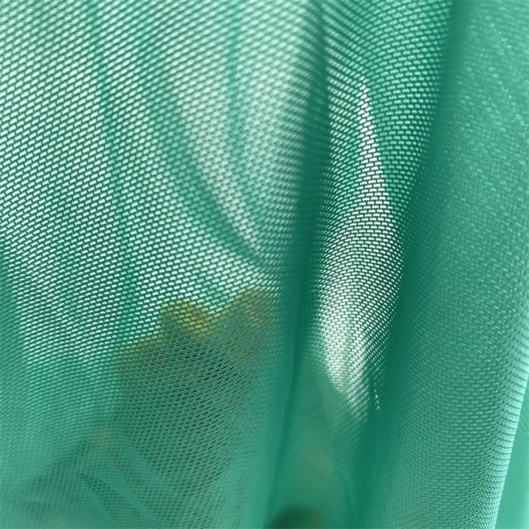 40D polyester spandex elastic powernet stretch power mesh fabric for underwear