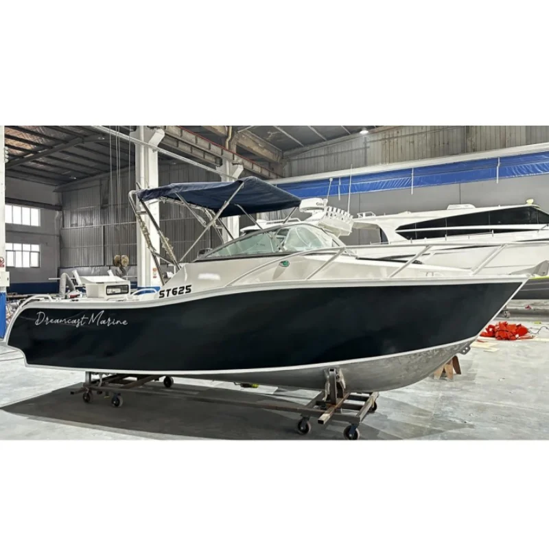 JTC Luxury 20.5ft 6.25m Aluminum Fishing Boat with Walkaround for Outboard Engine for Fishermen