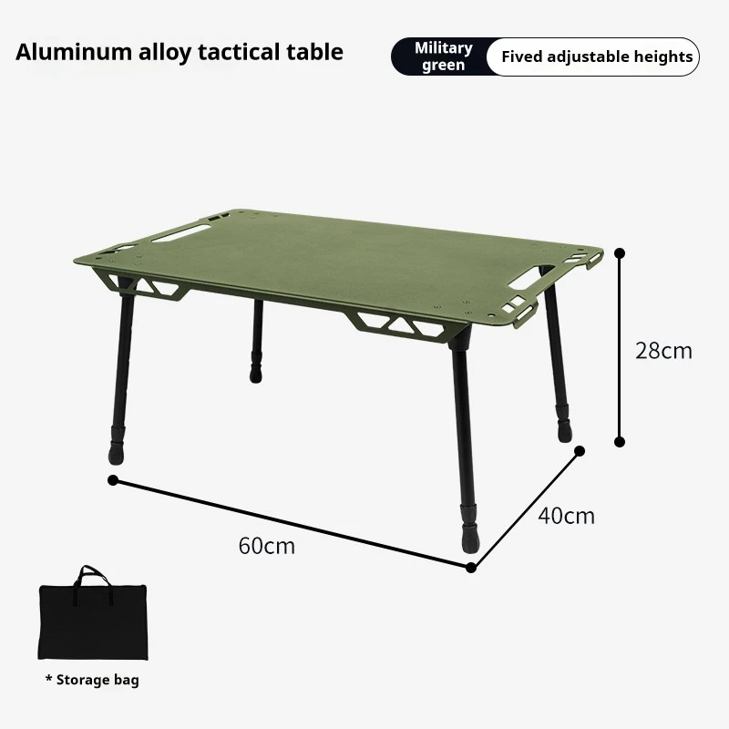 Outdoor Tactical IGT Portable Aluminum Alloy Folding Chair and Table Modern Design for Dining and Kitchen Use for Camping table