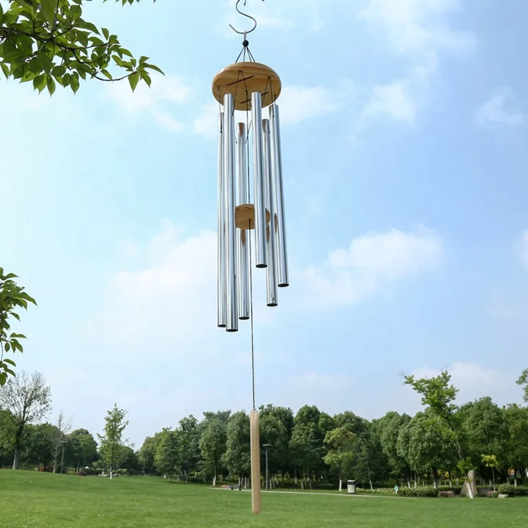 Garden Wind Chime Aluminium Tubes Memorial Wind Bells for Outdoor Garden and Home Decor