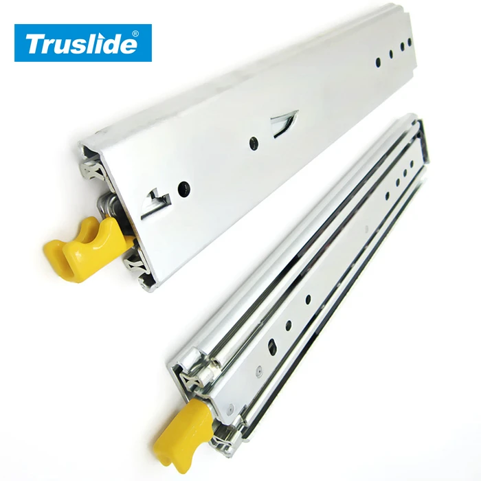 76mm Height Heavy Duty Lock-in and Lock-out Under Mount Stove Slides for Caravans