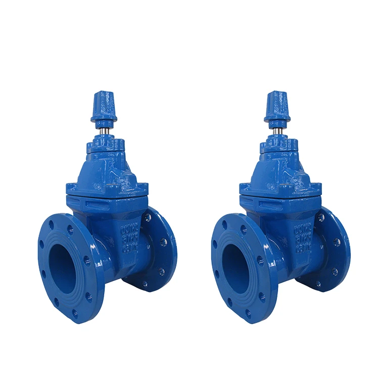 
MADE IN CHINA PN10 PN16 Z45X BS5163 Soft Seal flange ductile iron gate valve with square head 