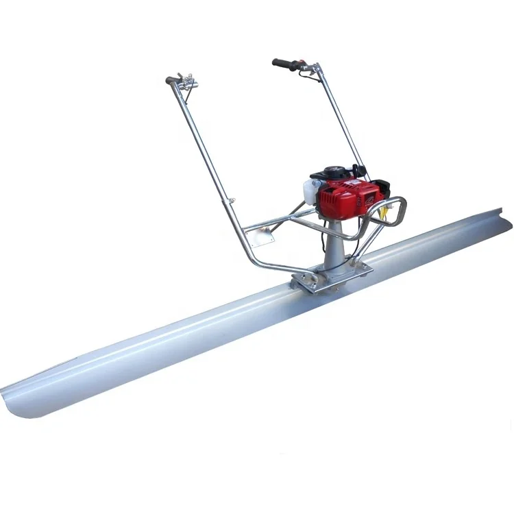 Concrete vibrating ruler concrete vibratory screed ground leveling machine ground soil compactor level machine
