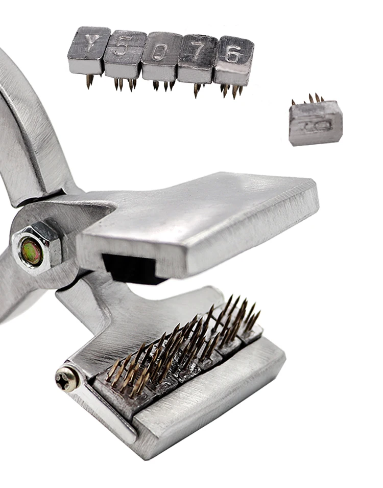 Высокое качество животных Идентификация уха татуировки плоскогубцы ветеринарный животный сплав