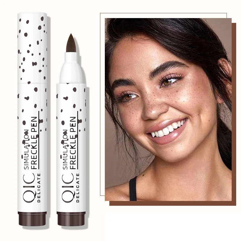 2021 New QIC Natural Simulation Freckle Pen for Women Makeup Freckle Pen Private Label