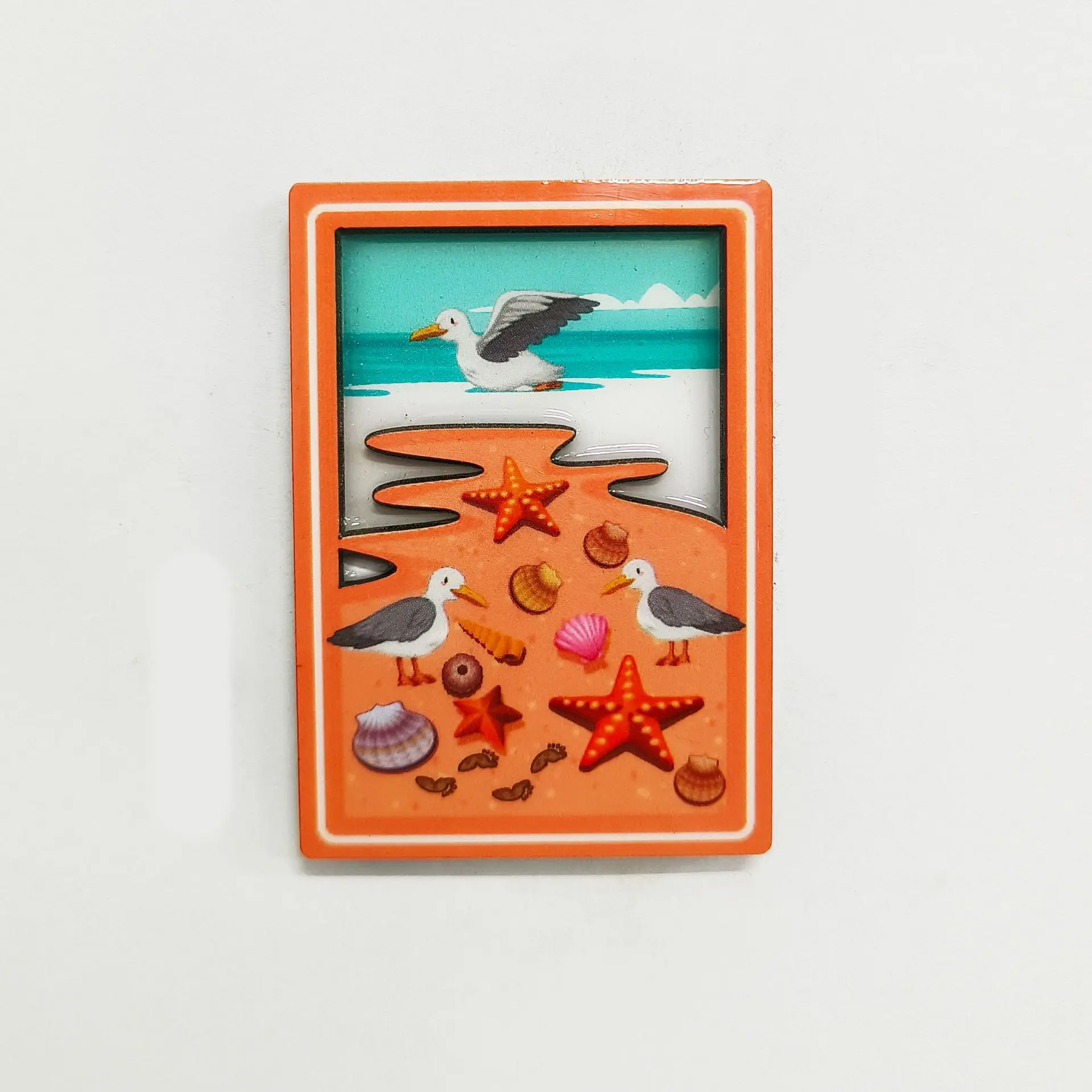 Manufacturer Customized Made Countries Souvenir 3D Mdf Wooden Fridge Magnet For Tourist