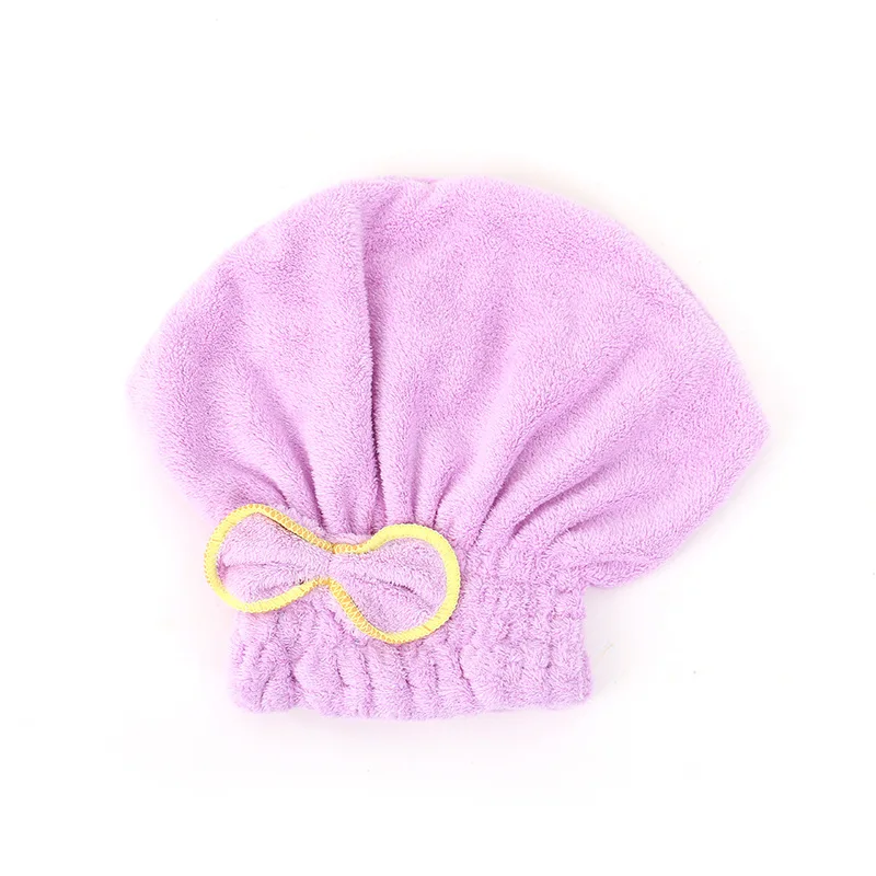 Strong Water Absorbent Quick Dry Microfiber Hat Hair Turban Wrapped Towel For Women