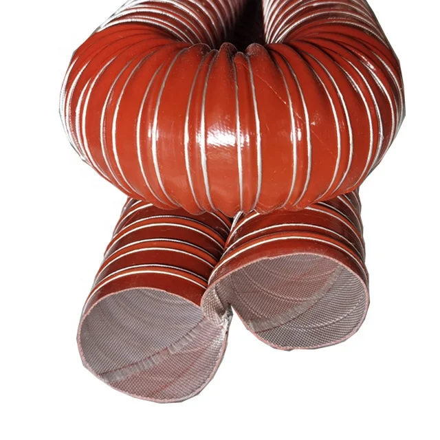 43mm  High Temperature Flexible Air Duct Silicone Duct Hvac System Part