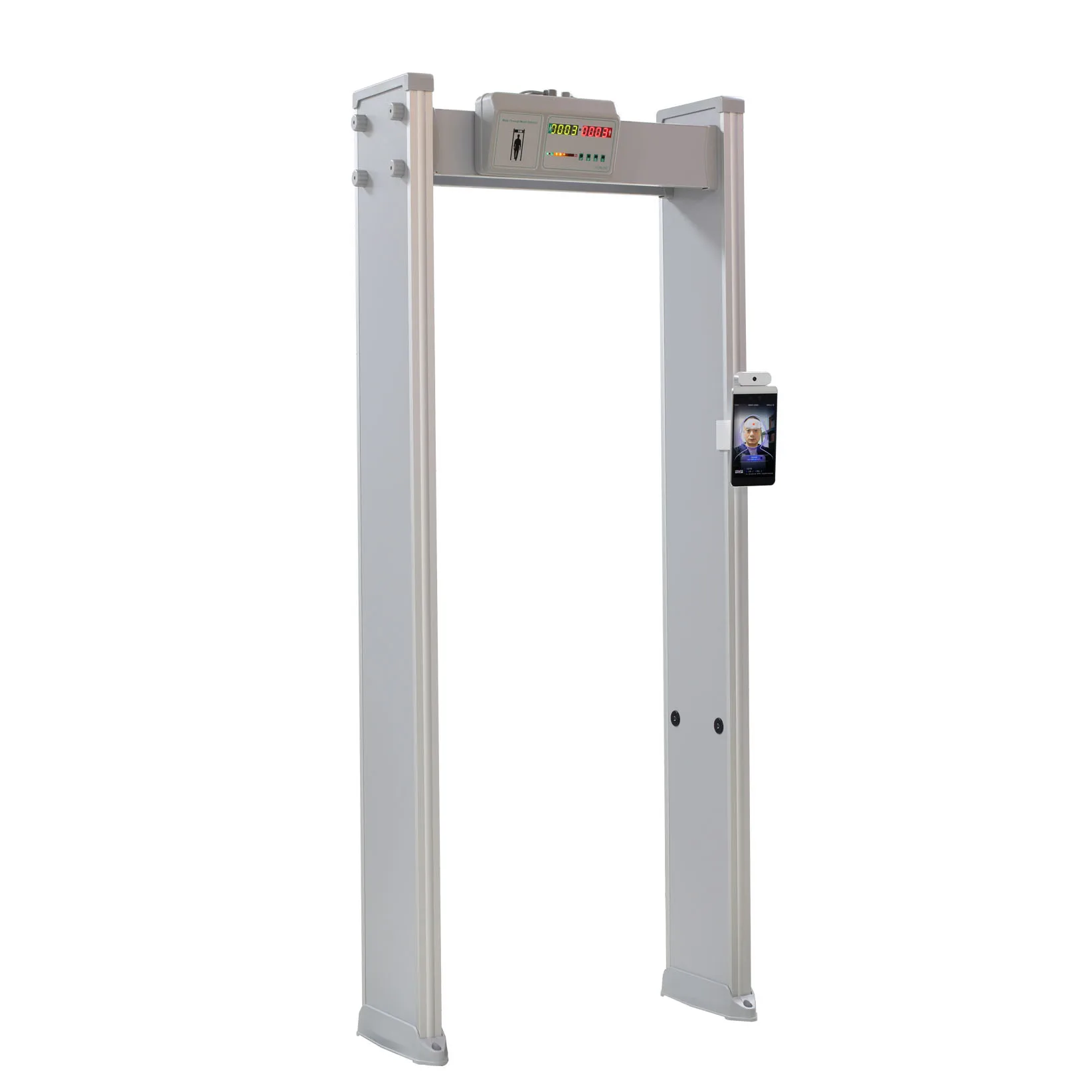 Safeagle 2020 Face Recognition Thermometer Smart Terminal Walk Through Infrared Body Temperature Measurement Security