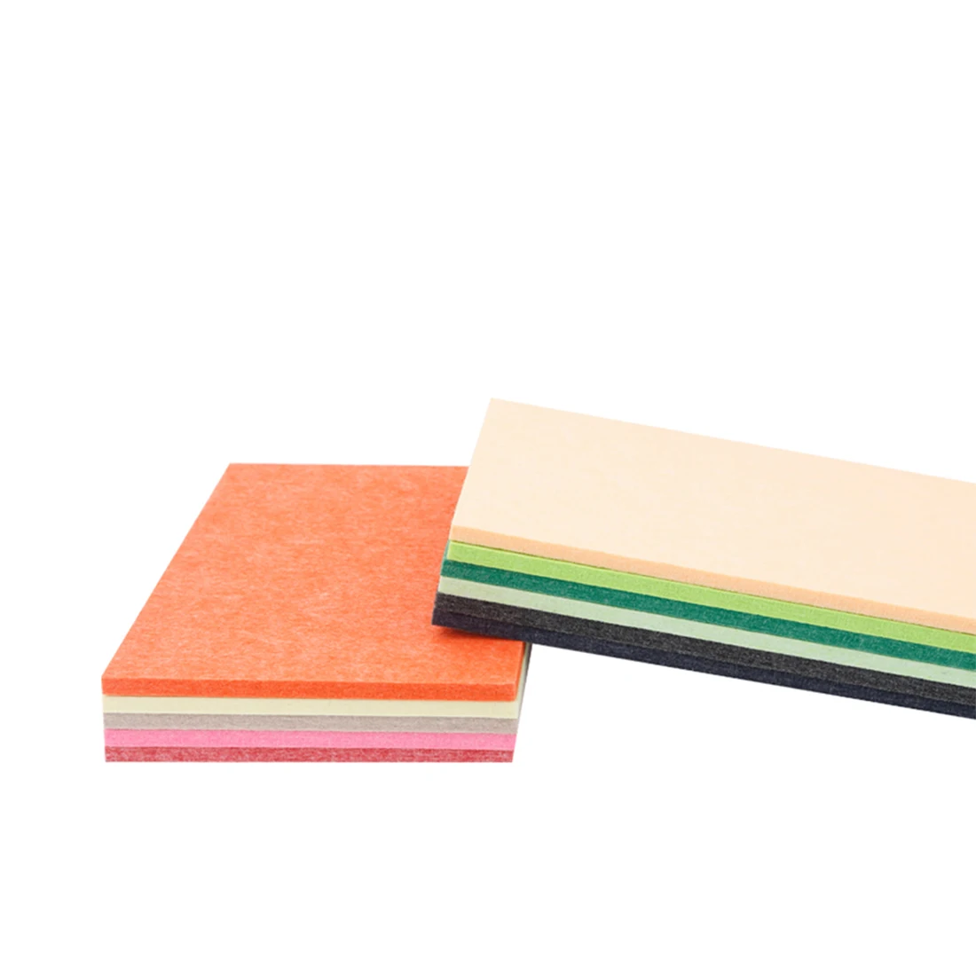 Custom Design Fireproof Baffle Ceiling Sound Proofing Felt Fabric Covered Polyester Acoustic Panels