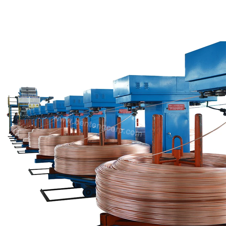 8mm copper rod upcasting machine line 2000ton upward continuous casting machine