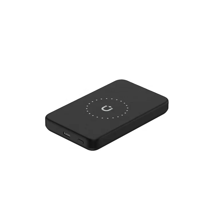 
 TRUSDA RC1.10W уникальный магнитный внешний аккумулятор 5000 мАч с беспроводной быстрой зарядкой 10 Вт или PD 20 Вт через порт Type C для телефонов  
