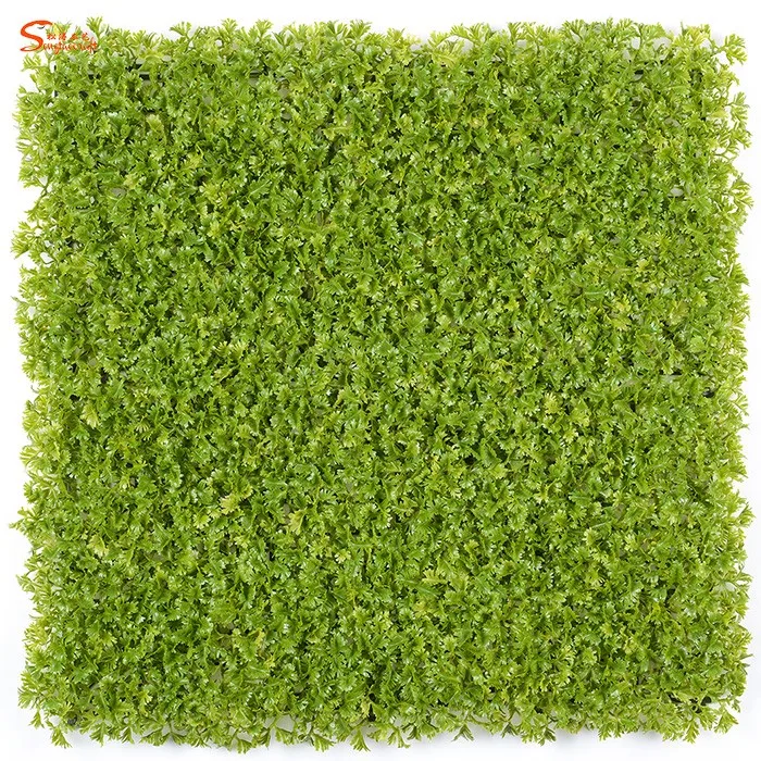 Synthetic Vertical artificial green fake plant wall grass decoration