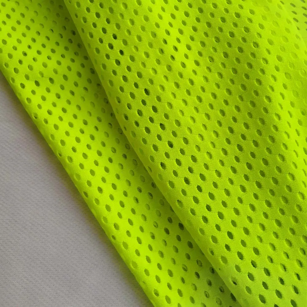 100% polyester breathable soft mesh fabric for baby products garment linning material