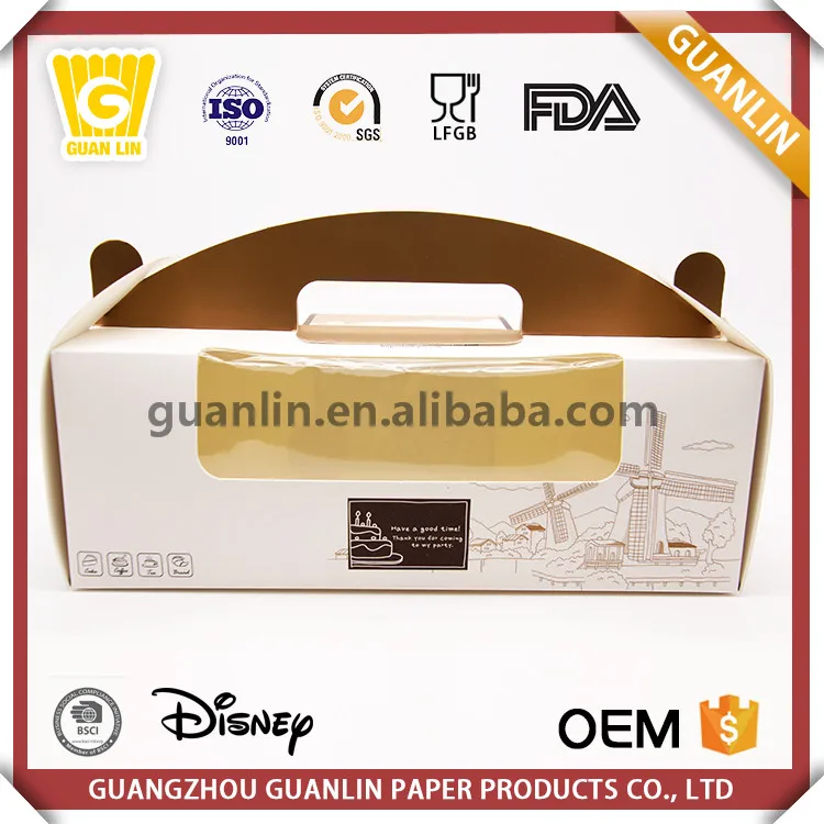 
Индивидуальный дизайн, пищевая упаковка, роскошные Печатные коробки для тортов, бумажные коробки для кексов, оптовая продажа 