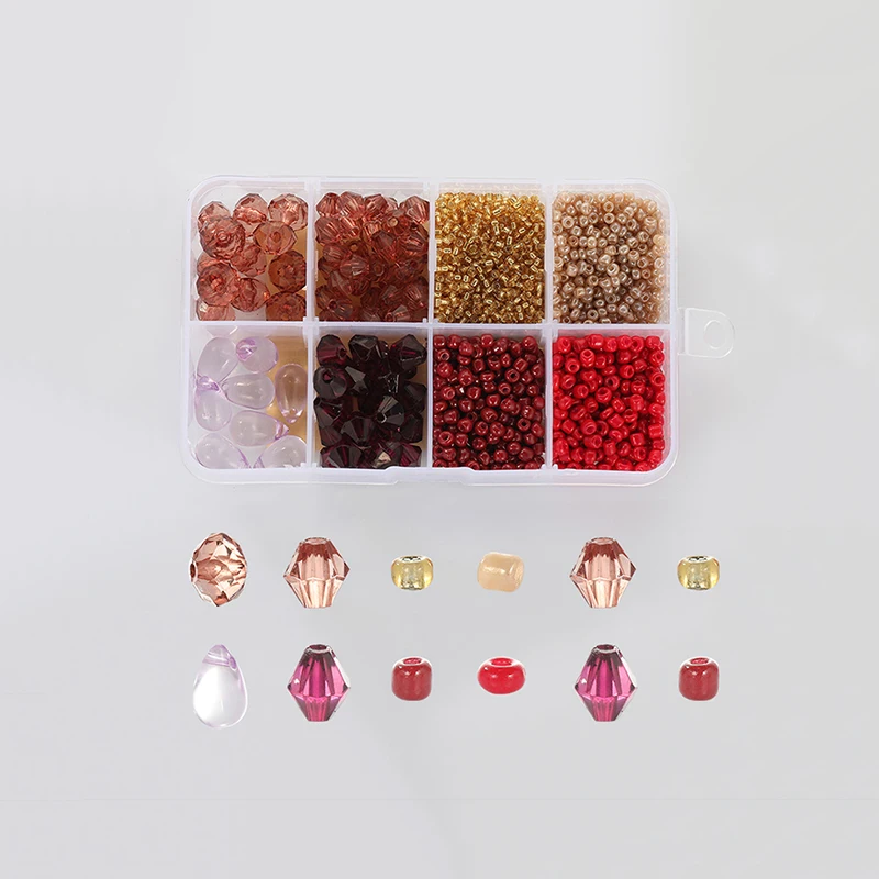 Wholesale Mixed Color Acrylic Clear Beads DIY Plastic Crystal Beads for Bracelet Necklace Making