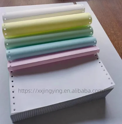 Wholesale Perforated Computer Typing CB CFB CF Continuous Copy Ncr Carbonless Paper A1 for Dot Matrix Printer Paper