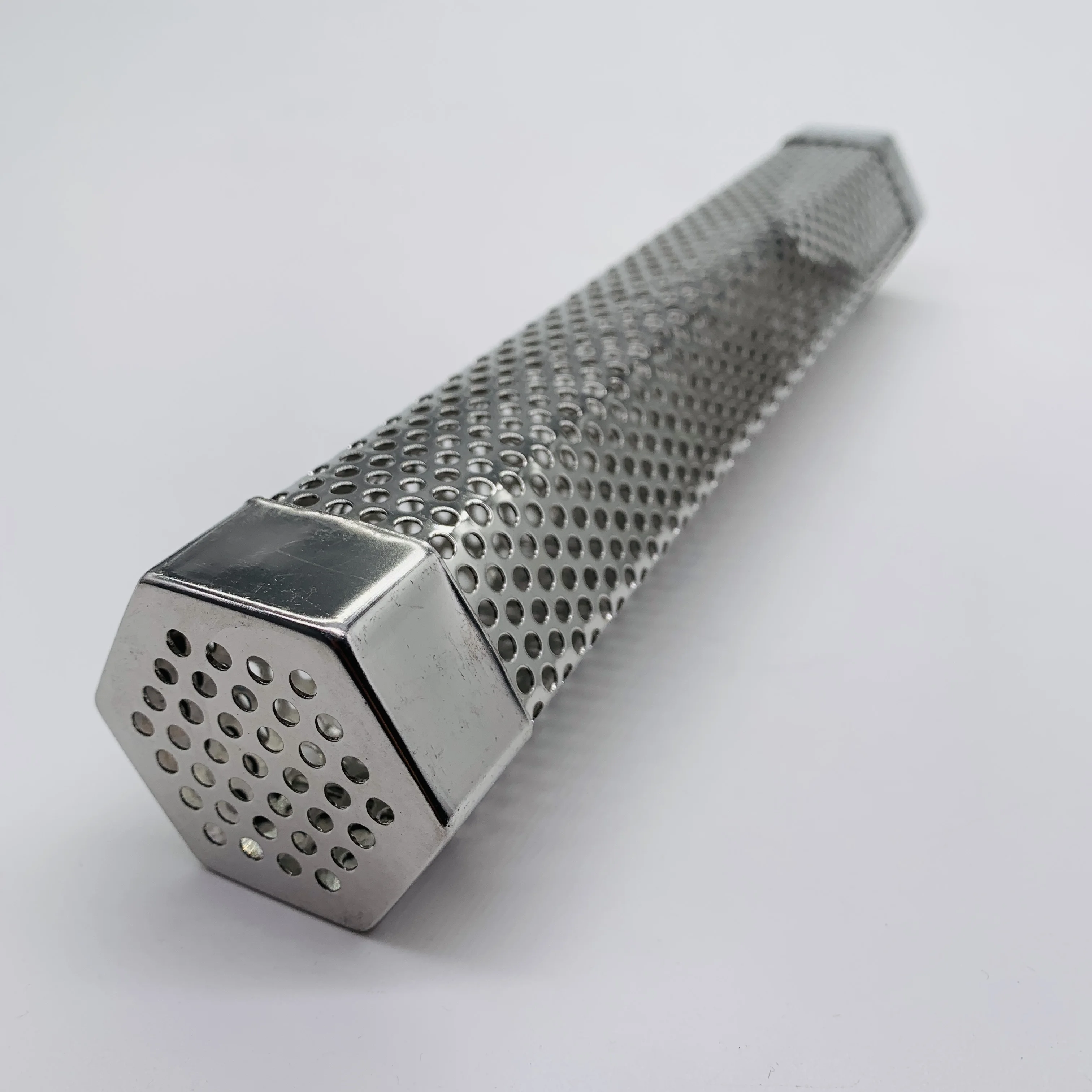 Ultra fine customization stainless steel round hole metal perforated tube filter manufacturer