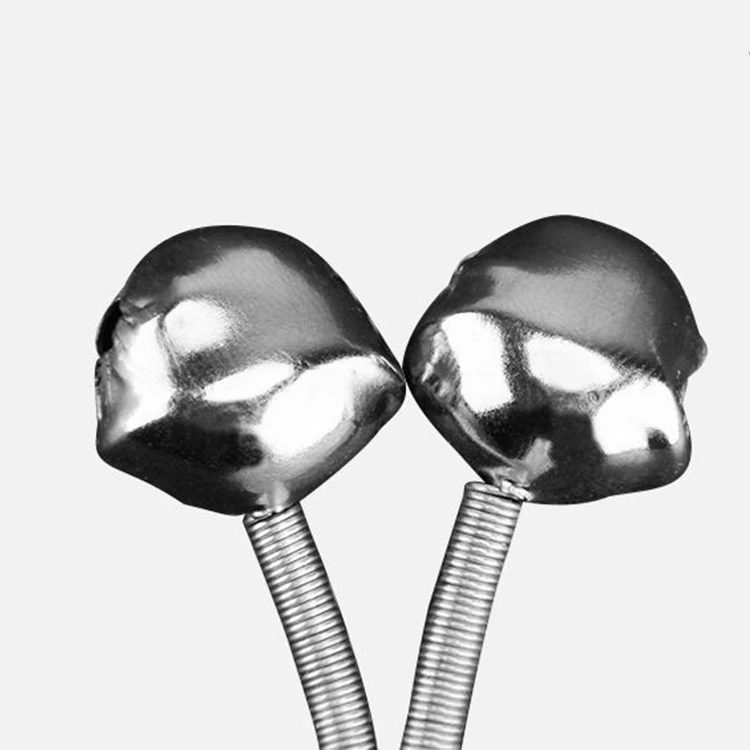 Wholesale 5cm/8g  carp fishing Green ABS Rod Bells Ring Double fishing alarm bell