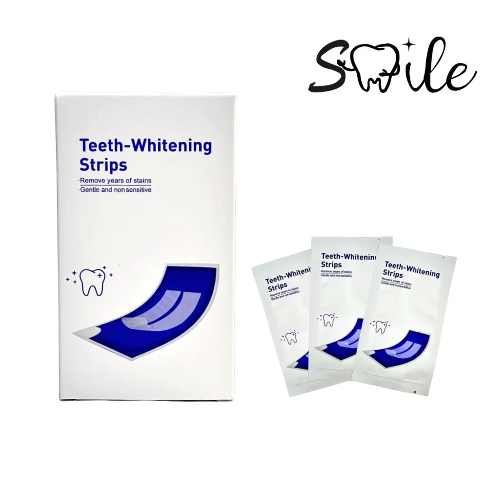 Oem Private Label Dental White strips,Teeth Whitening Dry Strips