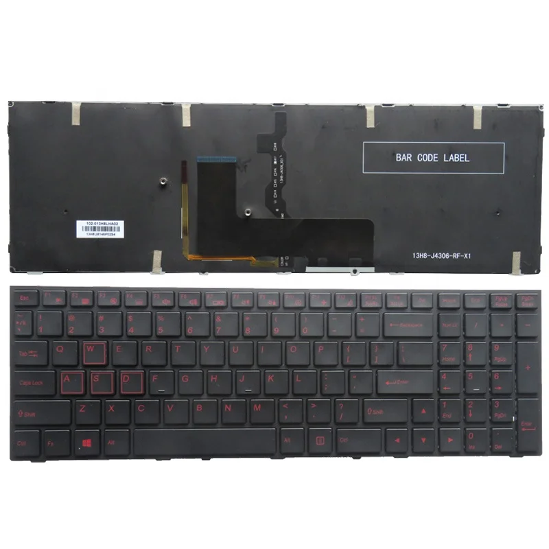 Клавиатура для ноутбука Clevo P650SE P650SG P670SE P670SG Sager NP8651 P6500 series