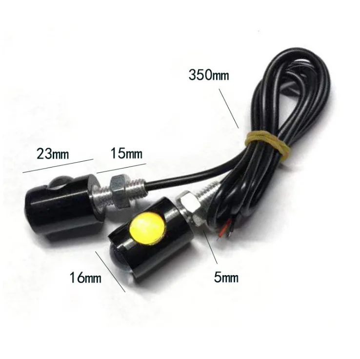 New Type COB Chip Eagle Eyes Fog Light 2Sides 3W 12V Driving Light Headlight Turn Signals DRL