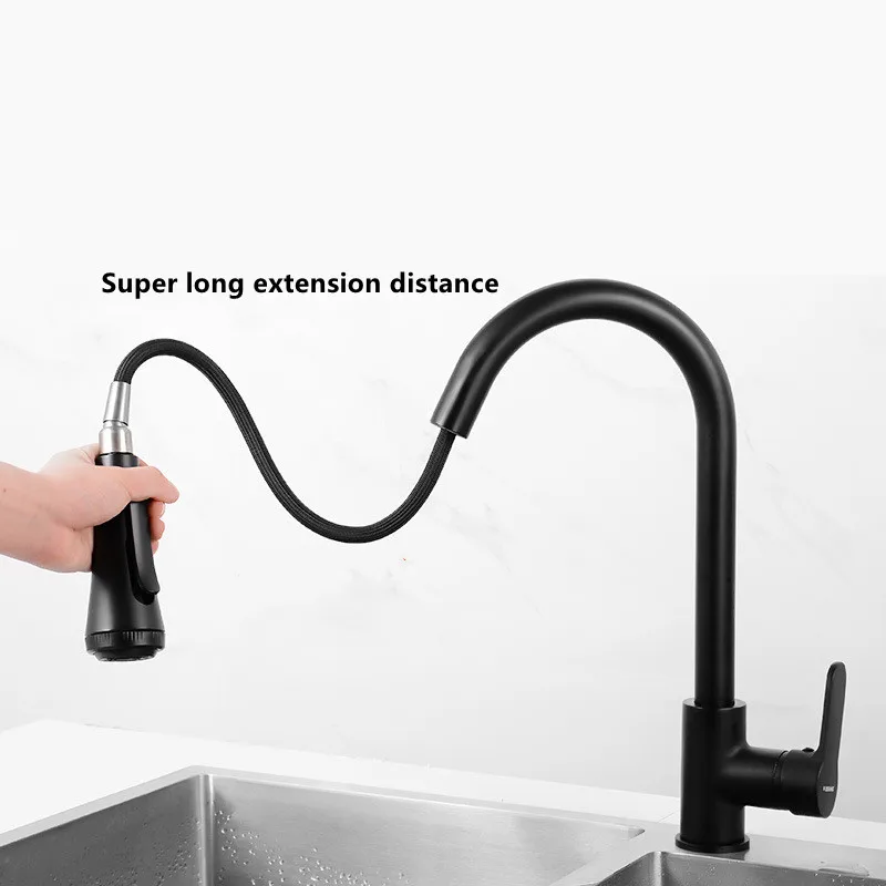 Chinese factory modern kitchen pull-down dish basin