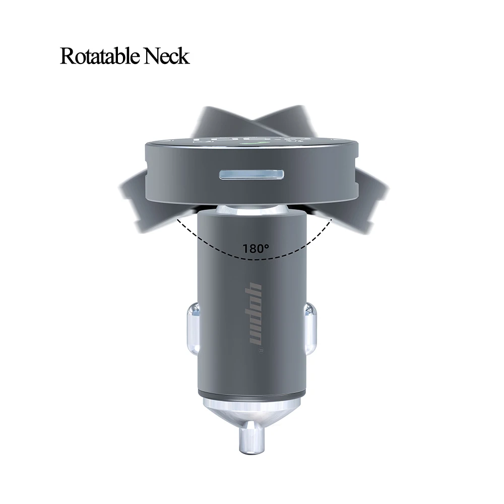 Fm Transmitter For Car Fast Charger Qc3.0 Usb Type C Pd Charger Car Usb Charger Mp3 Player BT 5.0 Handsfree Wireless Car Kit