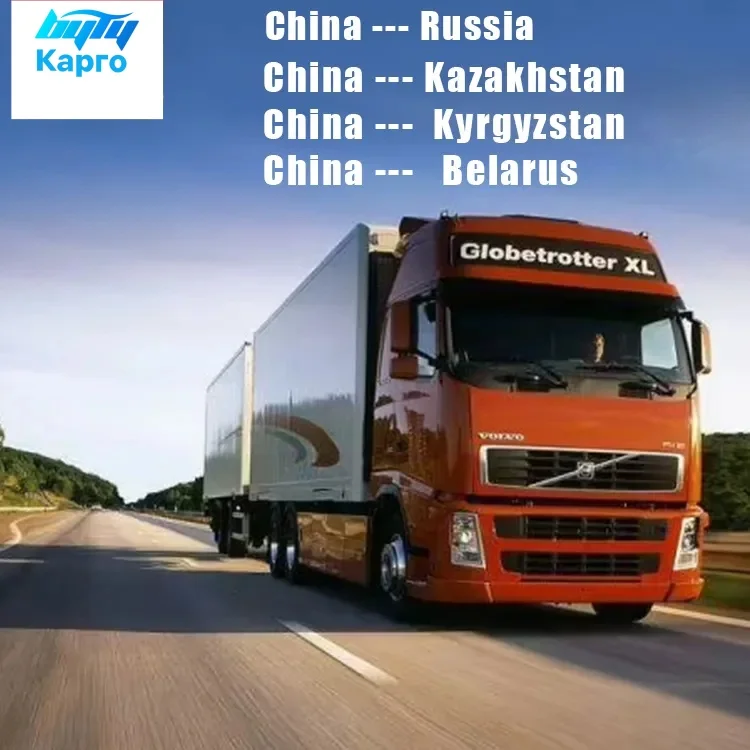 2024 Free Inspection Cargo Free Storage Warehouse Inspect Services China Truck Shipping Agent to Russia Belarus Kazakhstan