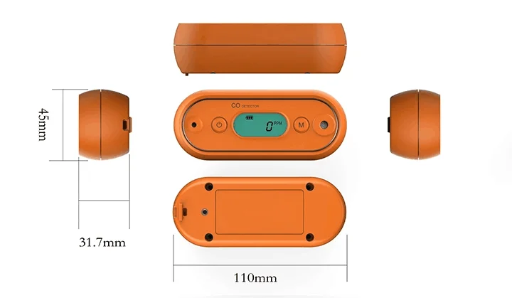 OEM and ODM Wholesale  Price Carbon Monoxide detector  CO Alarm with Japan sensor