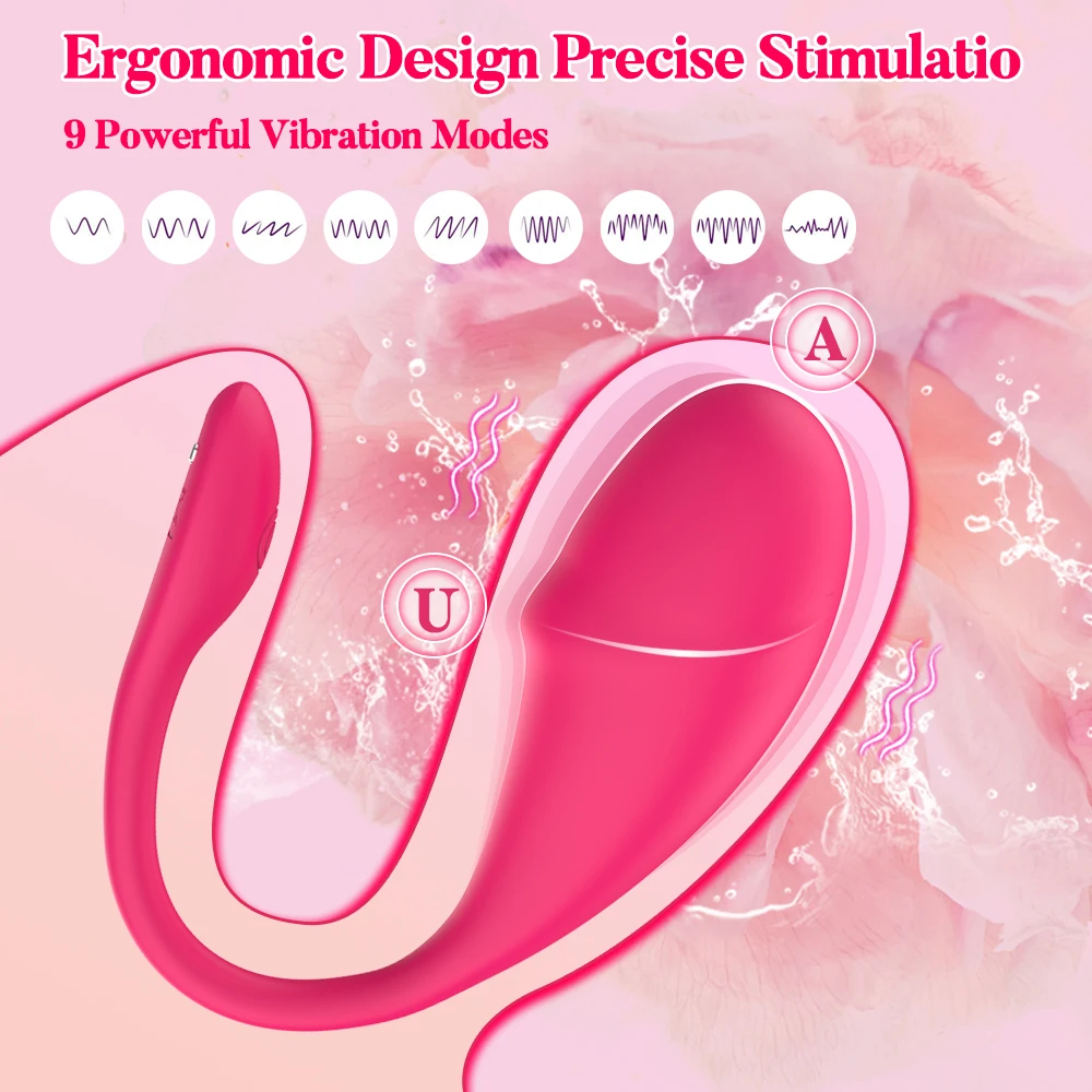 Ergonomic Design Smart APP Remote Control Jump Egg Vibrator Small Wearable Sex Toy for Couples
