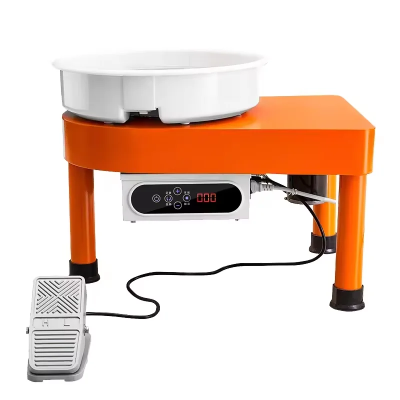 200W MINI Pottery Wheel Clay Forming Machine Ceramic tools Electric Pottery Wheel for Adults and Kids