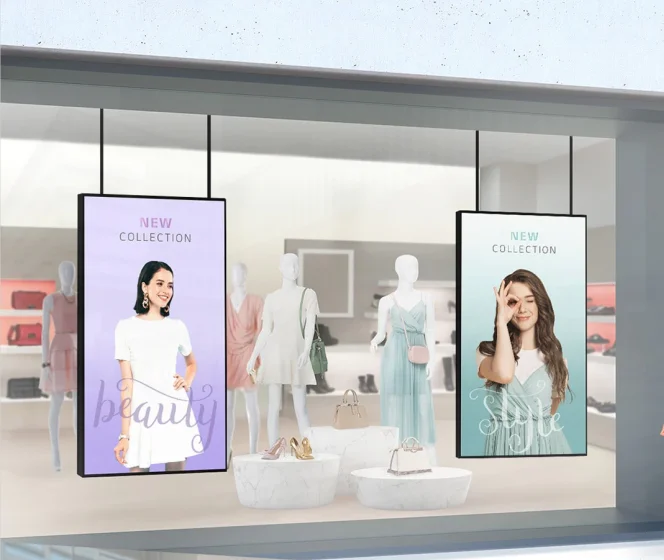 Super Large 86 Inch 4K cafe Boba Shop Menu Billboard LCD Display Advertising 3000Nits Highlight Player Android Digital Signage