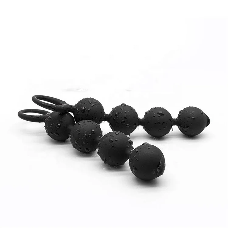 Big Anal Balls For Woman Men Big Butt Plug Silicone Anal Beads with Pull Ring