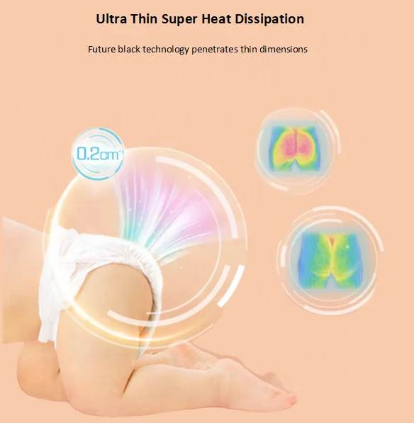Ultra Soft Premium Alva Nappy Pre-core Fluff Pulp Angel Baby Dry Disposable Baby Diapers