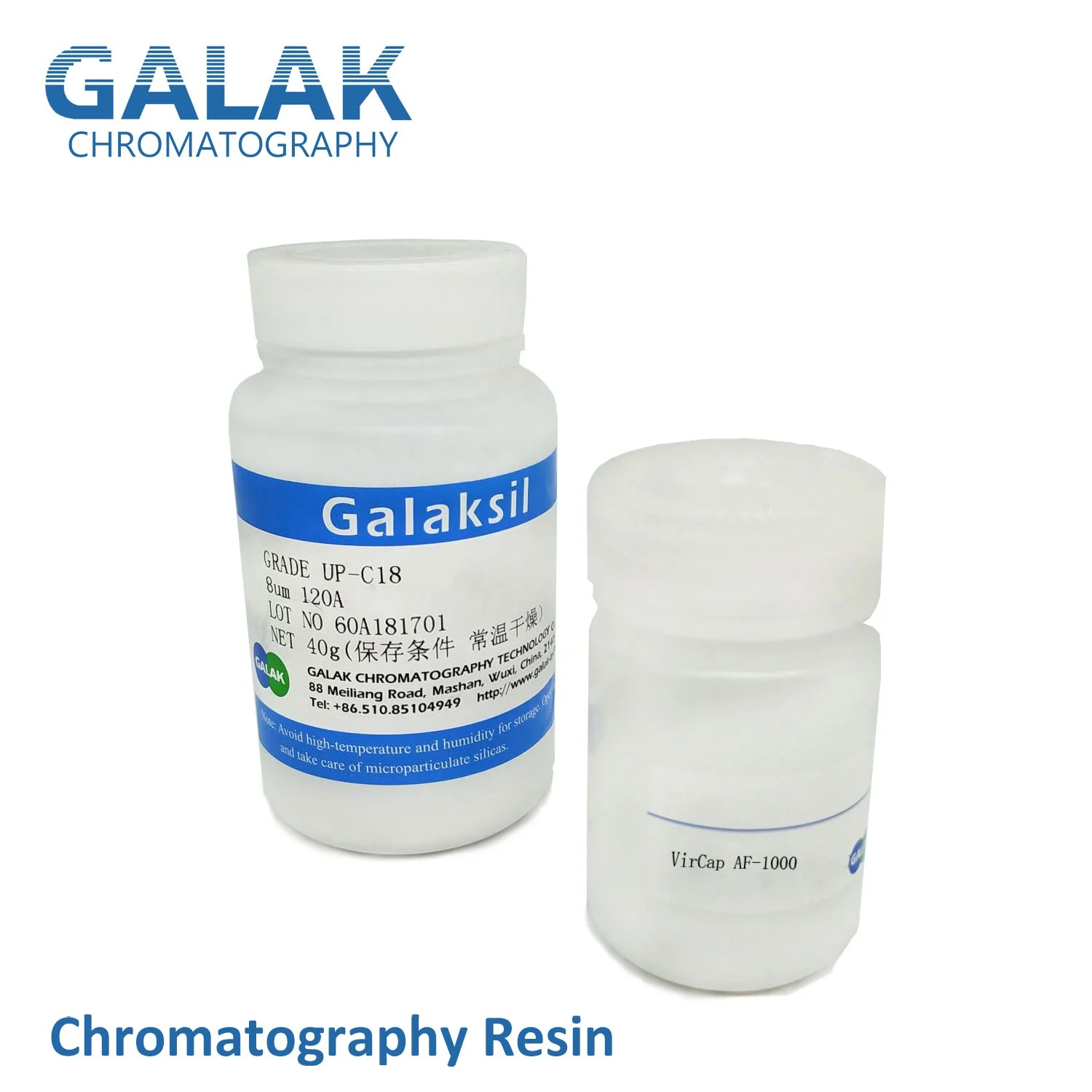 VirCap AF70 PSDVB Perfusion Chromatography Resin Biochemical Purification Media