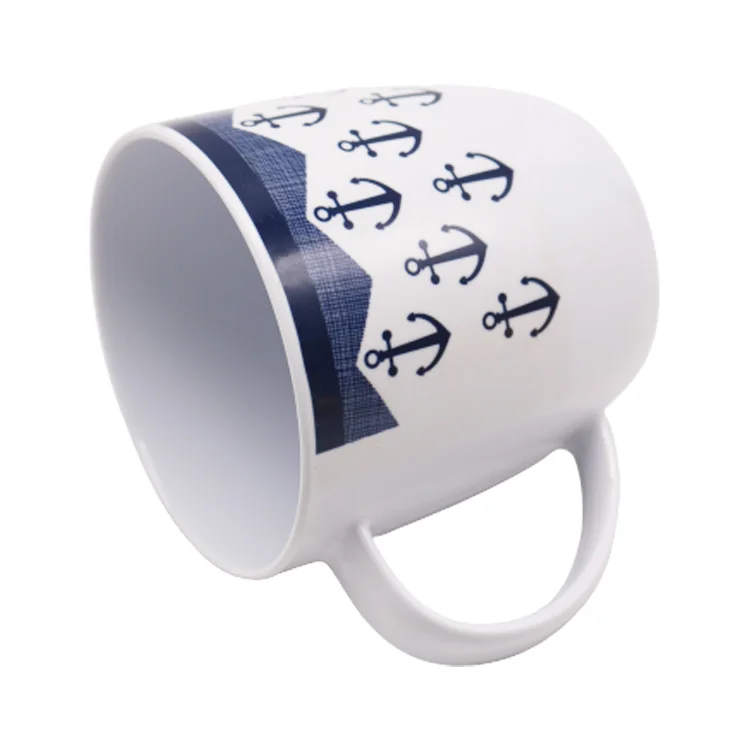 
Wholesale colorful cheap Plastic melamine blue Ccoffee cup mug 
