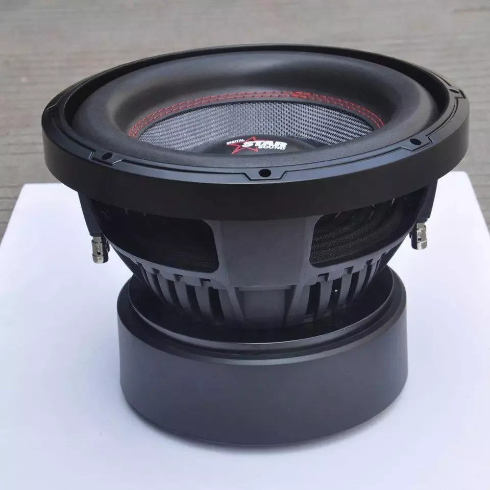 Wholesale car speaker 12 inch subwoofer  15 inch speaker 18 inch subwoofer compound glass fiber cone subwoofers 2200 watt