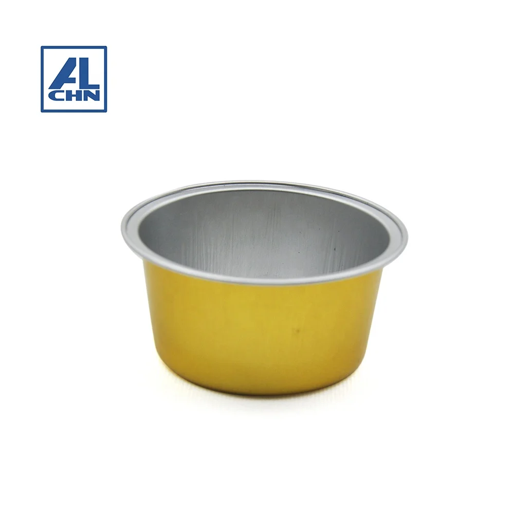 60ml/2oz  Mini Disposable Aluminum Foil Cups for Muffin Cupcake Baking Bake Utility Ramekin Cup